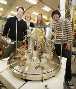 Kaitlin Cook and colleagues at ANU's Heavy Ion Accelerator