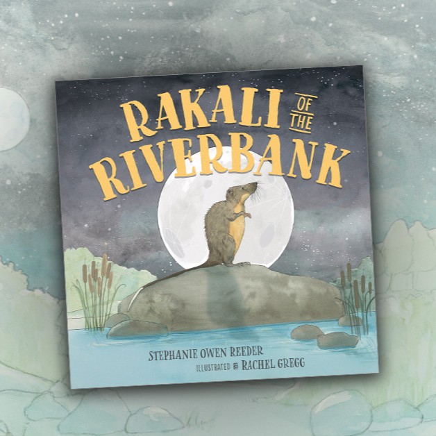 Rakali and riverbank