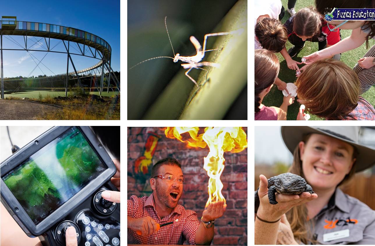 SciFest 2023 composite with session images